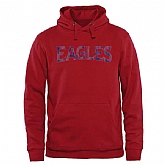 Men's American Eagles Classic Wordmark Pullover Hoodie - Red,baseball caps,new era cap wholesale,wholesale hats